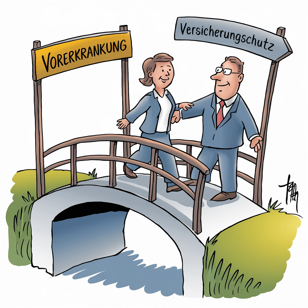 Brücke zwischen Vorerkrankung und Versicherungsschutz