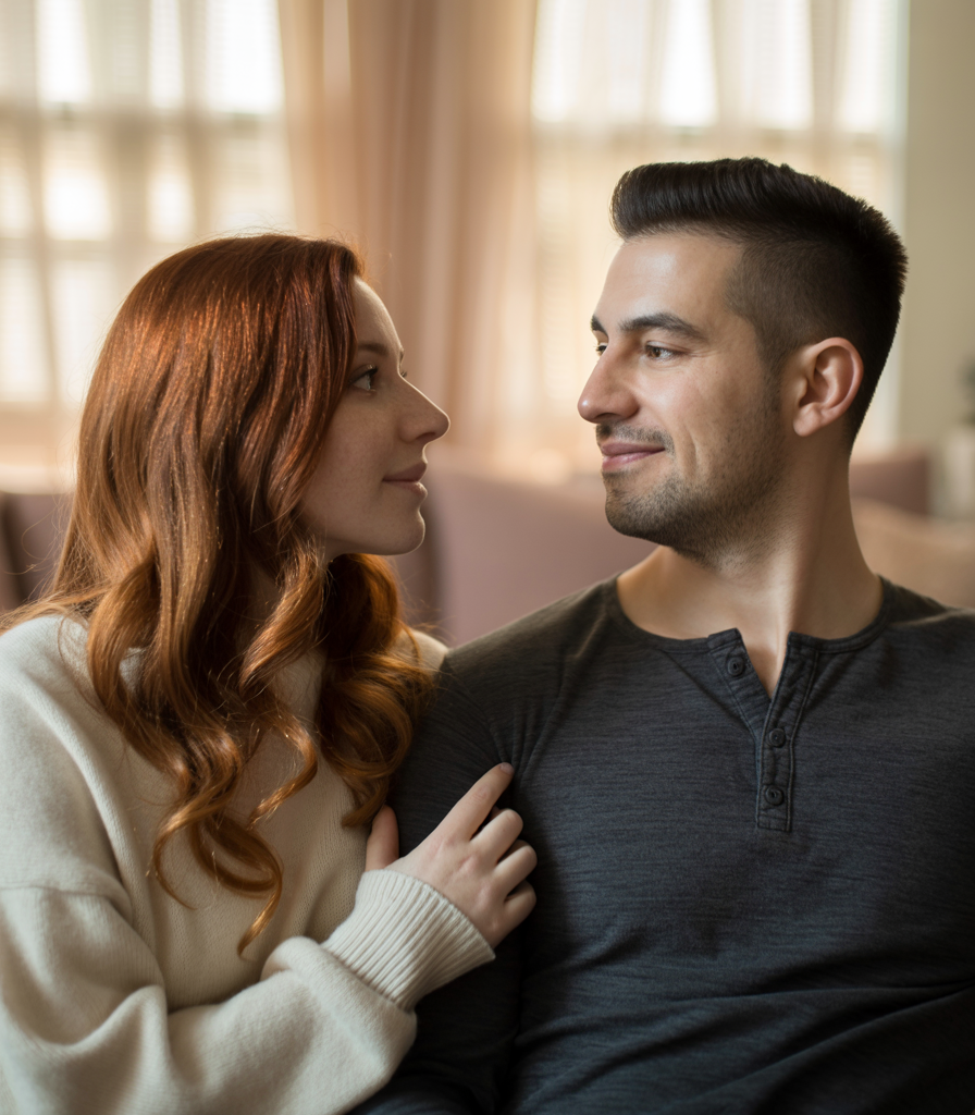 Zwei Menschen im persönlichen Gespräch, stellvertretend für individuelle Beratung zur Risikolebensversicherung.